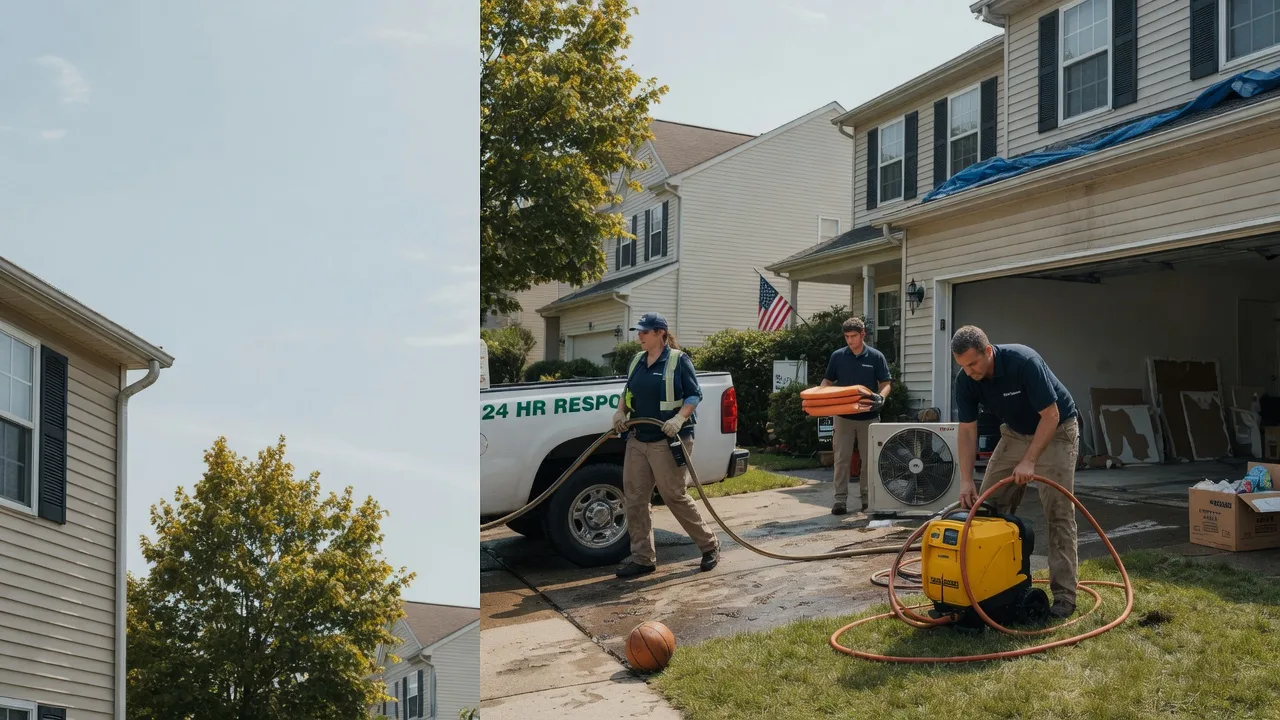 Emergency Water Damage Restoration in Polk, PA near me